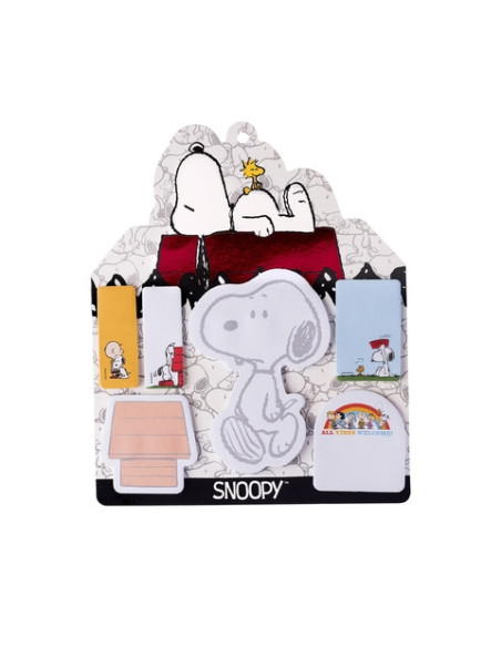 SET DE NOTAS ADHESIVAS SNOOPY