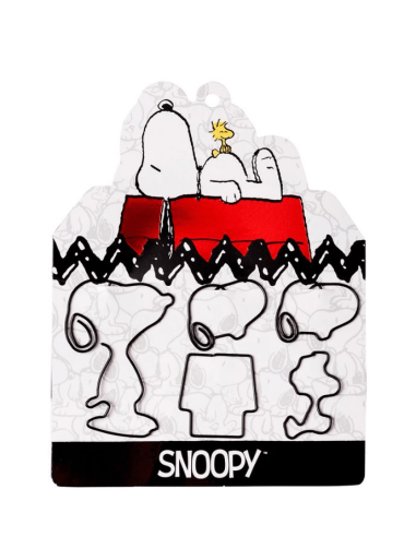 CLIPS CON FORMA SNOOPY