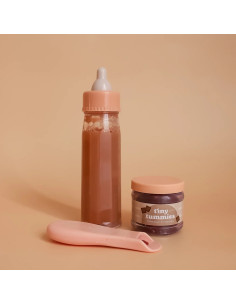 SET BIBERRÓN MÁGICO Y POTITO CHOCOLATE