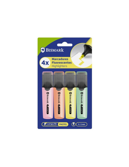 PACK 4 SUBRAYADORES PASTEL