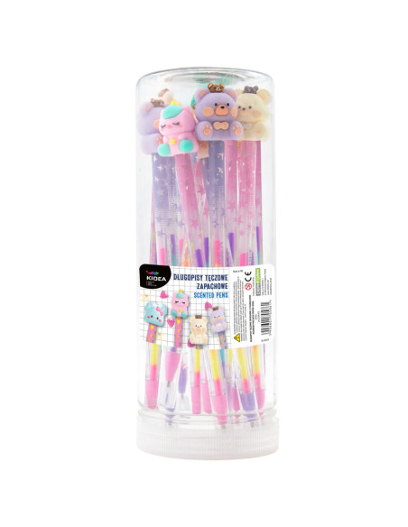 BOLI PERFUMADO ARCOIRIS CON TOPPER KAWAII