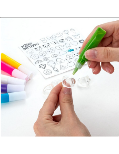 SET MOLDES + GEL PARA DECORAR ANILLOS