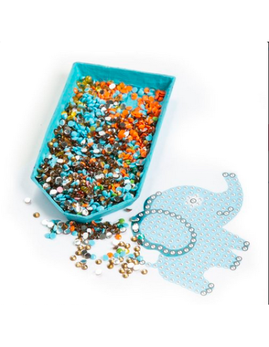 SET DE DIAMANTES ADHESIVOS + CUADERNOS PARA CREAR ANIMALES