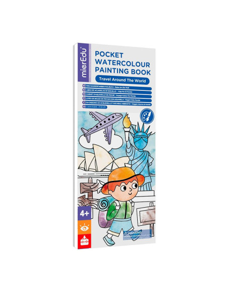 CUADERNO DE ACUARELAS DE VIAJE - VIAJA POR EL MUNDO