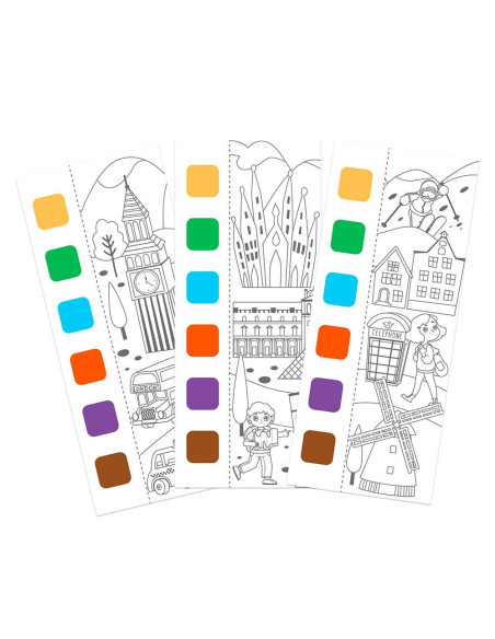 CUADERNO DE ACUARELAS DE VIAJE - CUENTOS CLÁSICOS