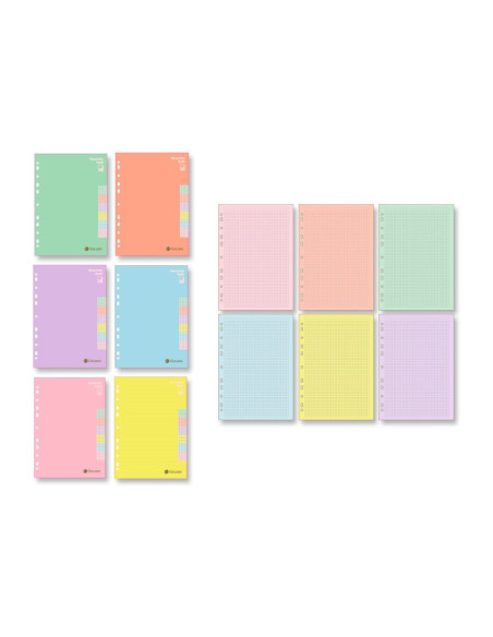 RECAMBIO CUADRITOS PASTEL GOLDEN