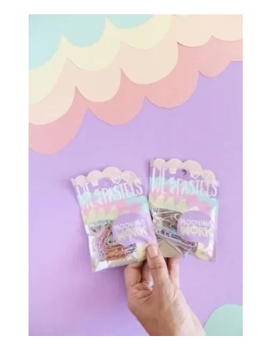 PACK DE CLIPS PASTELES