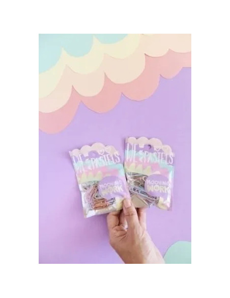 PACK DE CLIPS PASTELES