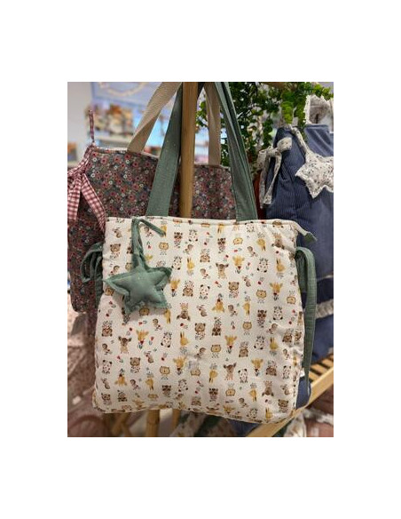 BOLSO MAXI ANIMALS HECHO A MANO