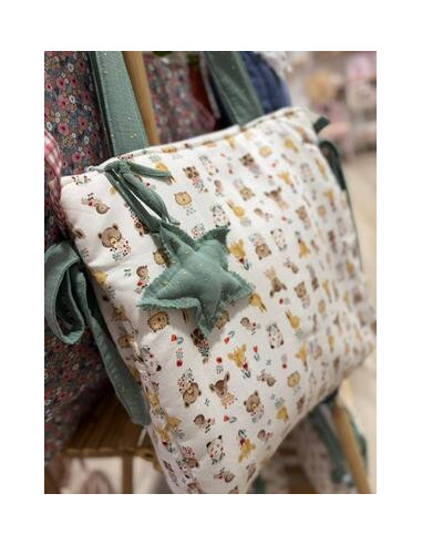 BOLSO MAXI ANIMALS HECHO A MANO