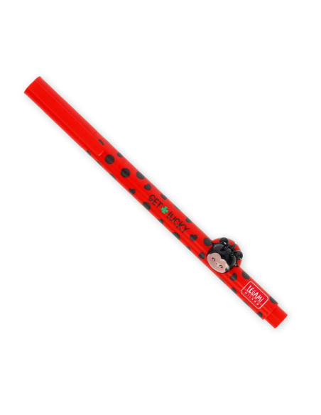 BOLÍGRAFO DE GEL MARIQUITA  «GET LUCKY» – LOVELY FRIENDS LEGAMI