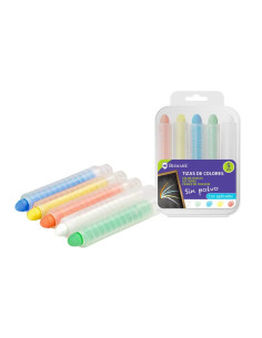 TIZAS DE COLORES SIN POLVO CON APLICADOR