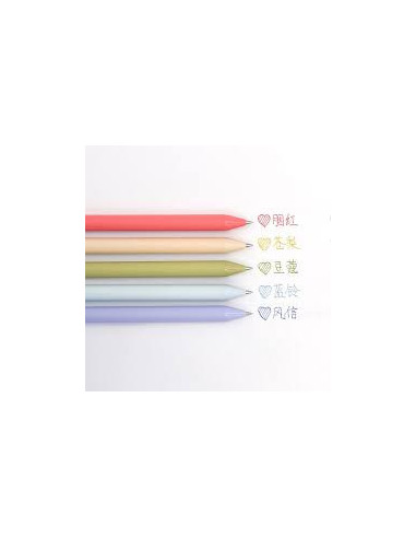 BOLÍGRAFOS DE COLORES MORANDI