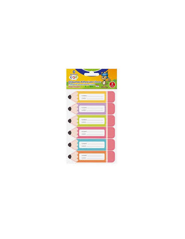 ETIQUETAS ADHESIVAS PARA LIBROS