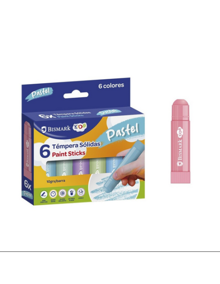 PACK TÉMPERAS SÓLIDAS PASTEL