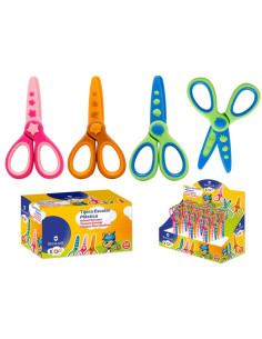 TIJERA ESCOLAR BISMARK KIDS PLASTICA SEA