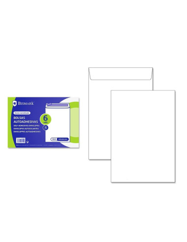 PACK 6 SOBRES AUTOADHESIVOS 184*261MM