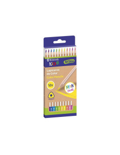 PACK 12 COLORES BISMARK FLUOR 2