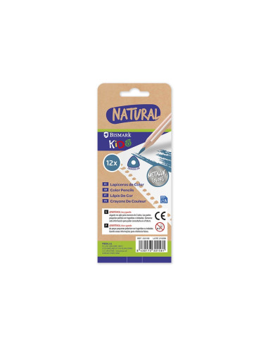 PACK 12 COLORES BISMARK METALICOS