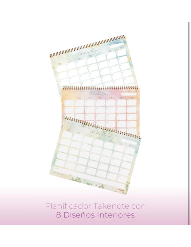 PLANFICADOR MENSUAL AMAPOLA TAKENOTE