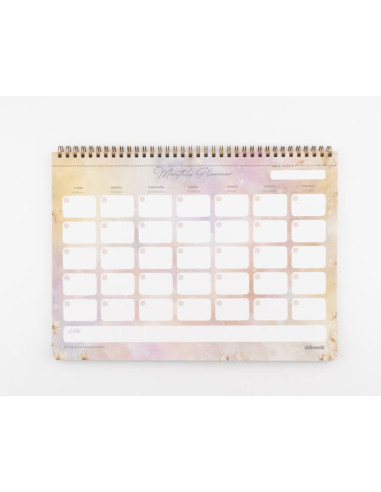 PLANFICADOR MENSUAL AMAPOLA TAKENOTE