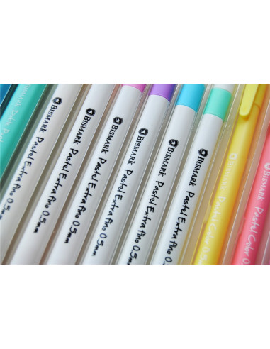 SET 18 ROTULADORES DE ESCRITURA PASTEL