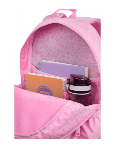 MOCHILA ESCOLAR JUVENIL RIDER POWDER ROSA