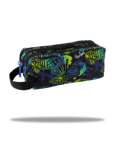 ESTUCHE 3 COMPARTIMENTOS SKATE NIGHT