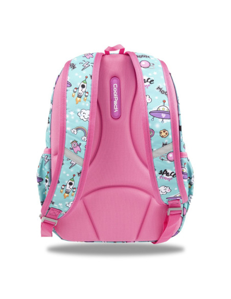 MOCHILA ESCOLAR PASTEL SPACE