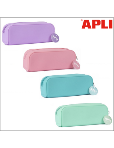 ESTUCHE APLI PASTEL SILICONA NORDIK