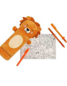 ESTUCHE PELUCHE LEÓN 2