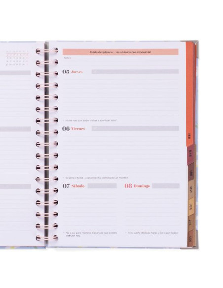AGENDA OFFICE SEMANAL - ÉRASE UNA VEZ... ¡MI VIDA!