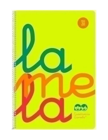 CUADERNO A4 LAMELA 3MM POLIPROPILENO