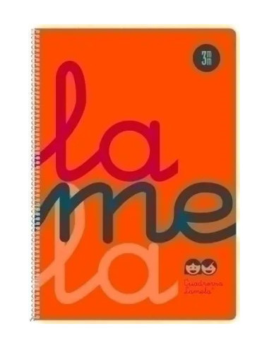 CUADERNO A4 LAMELA 3MM POLIPROPILENO