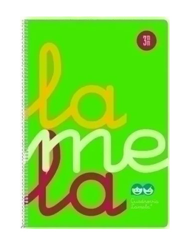 CUADERNO A4 LAMELA 3MM POLIPROPILENO