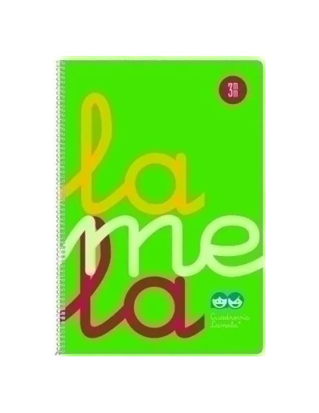 CUADERNO A4 LAMELA 3MM POLIPROPILENO