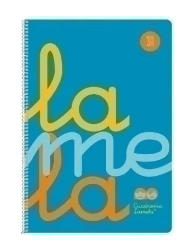 CUADERNO A4 LAMELA 3MM POLIPROPILENO