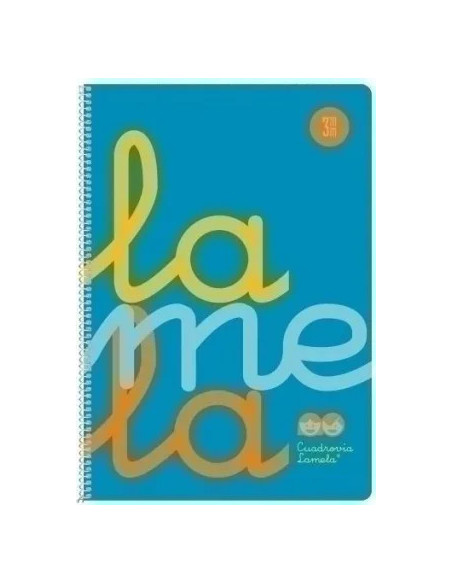 CUADERNO A4 LAMELA 3MM POLIPROPILENO