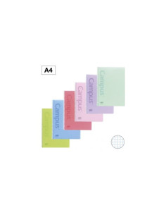 CUADERNO A4 CAMPUS CUADROS 4MM