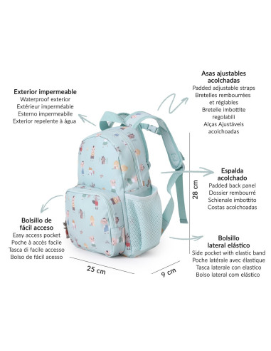 MOCHILA INFANTIL THE THREE LITTLE PIGS