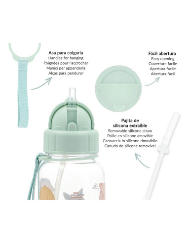 BOTELLA DE PLÁSTICO THE THREE LITTLE PIGS