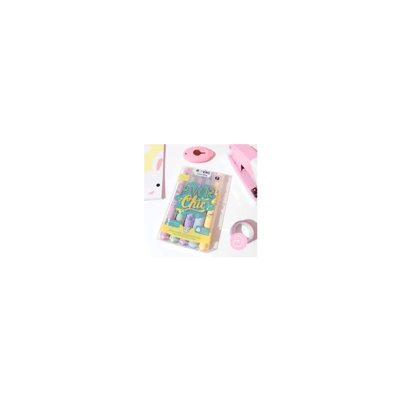 SUBRAYADORES PASTEL PWR CHIC