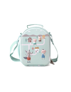 BOLSA MERIENDA TÉRMICA 3D THE THREE LITTLE PIGS