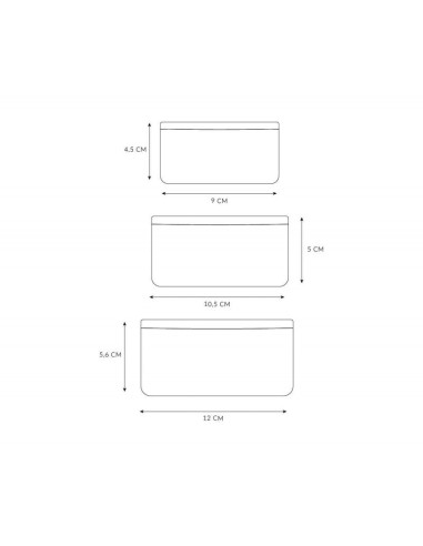 3 CAJAS DE ALMUERZO FUNNY LETTERS
