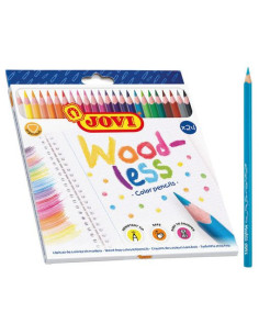 LÁPICES DE COLORES WOOD-LESS